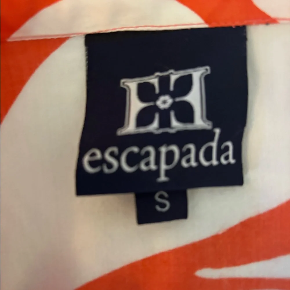 Beautiful Orange and White Escapada Tunic - Picture 3 of 3
